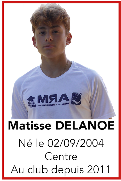 DELANOE Matisse