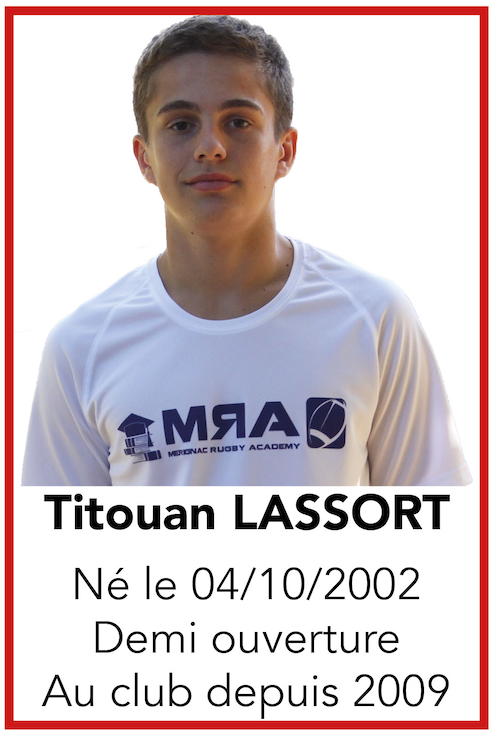 LASSORT Titouan