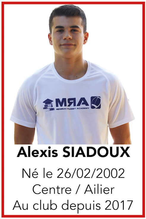 SIADOUX Alexis